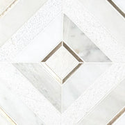 Verona Gold Pattern Misc. Metal Mosaic Tile