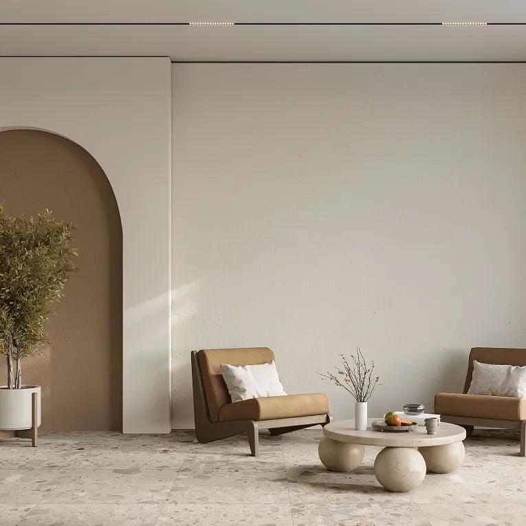 Verrazzo Beige 3x24 Surface Bullnose Porcelain Trim