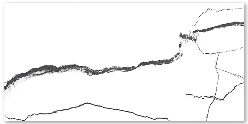 Vibrant Bianco 24x48 Polished Porcelain Floor and Wall Tile