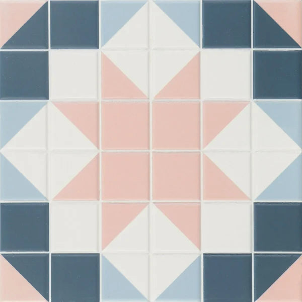 Victorian 7.9x7.9 Matte Porcelain Tile