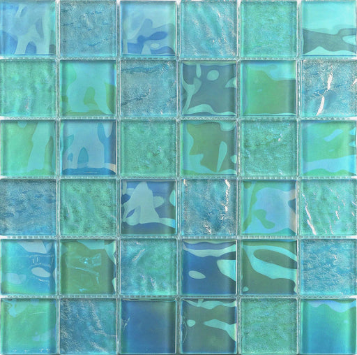 Vidrofina Aguamarina Glass 2x2 Glossy Mosaic