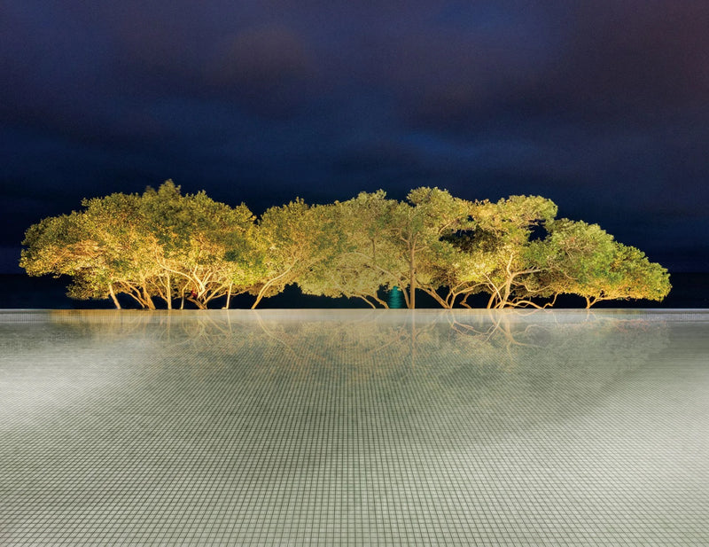 Vidrofina Maritime White MI-002 1x1 Glossy Clear Glass Mosaic