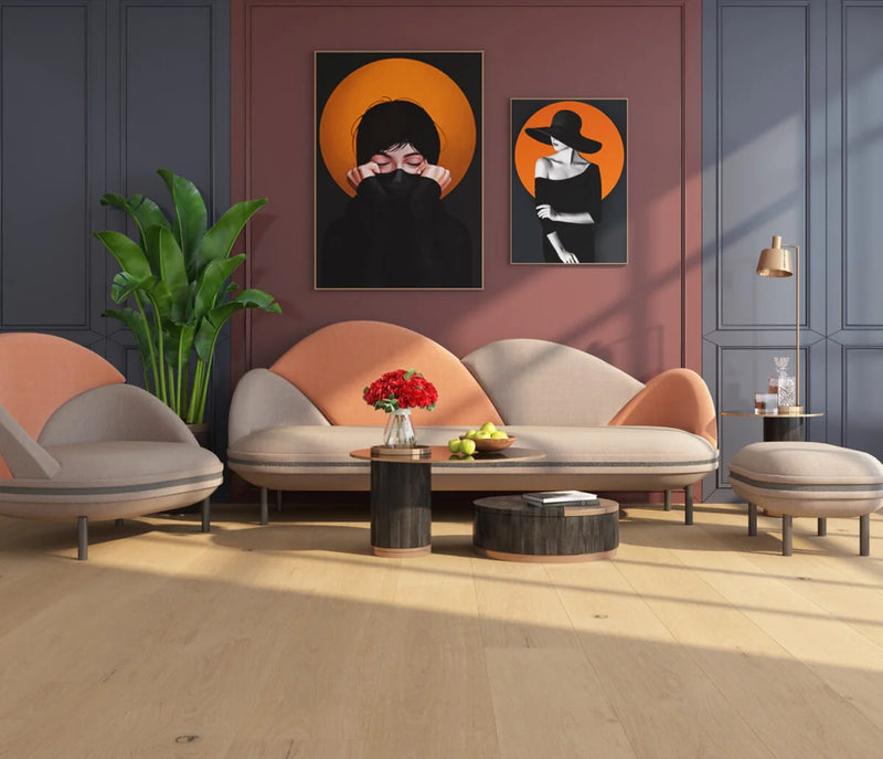 Villa Carlotta 10.25x7 RL 4mm European Oak Engineered Hardwood Flooring