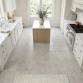 Volcanic Gray Limestone Tile 12x12 Honed 3/8 inch — Kitchen floor