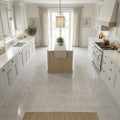 Volcanic Gray Limestone Tile 12x12 Polished 3/8 inch — Kitchen floor