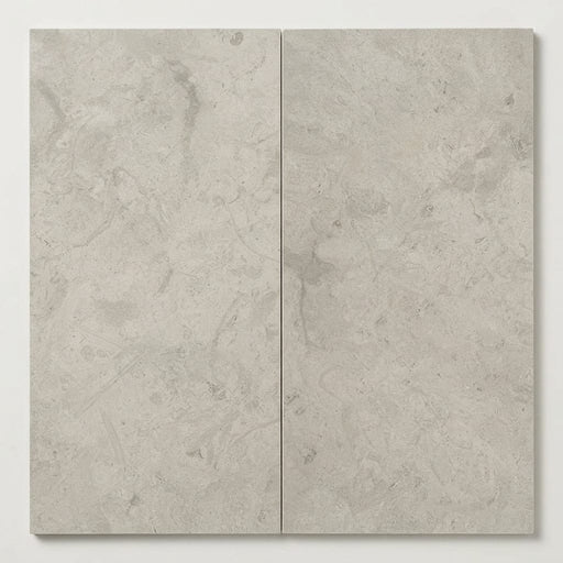 Volcanic Gray Limestone Tile 12x24 Polished 3/8 inch close-up