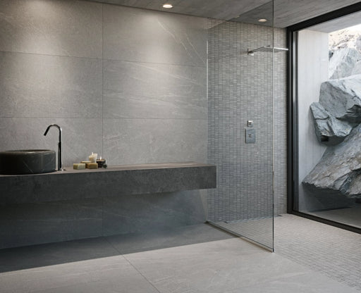 Volga Gris 12x24 Porcelain Floor and Wall Tile