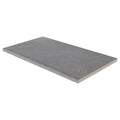 Vulkon Grey 13x24 Matte Stone Look Porcelain Pool Coping
