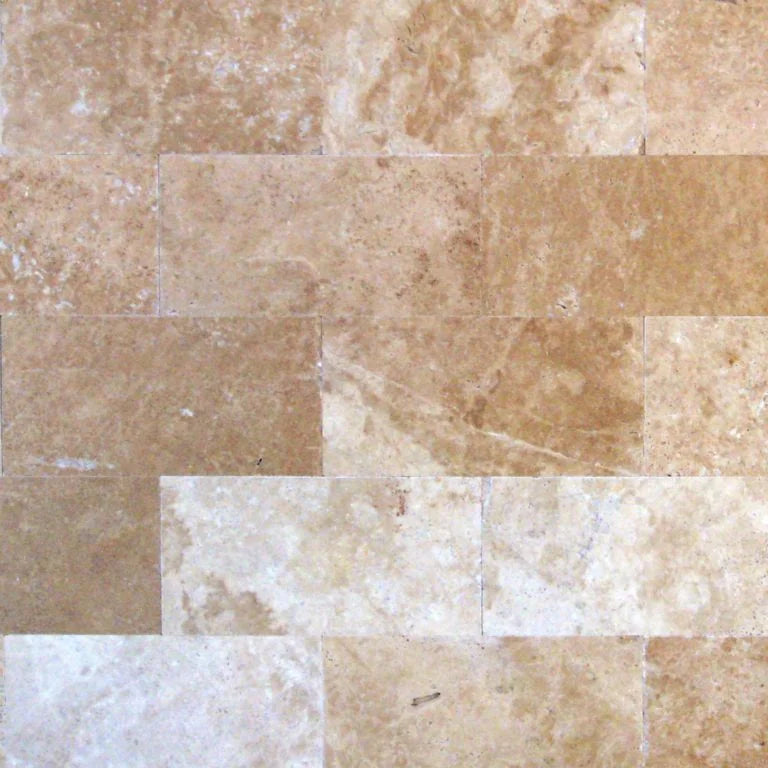 Walnut 18x18 Tumbled Travertine Tile