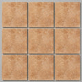 Walnut Travertine 12x12 Filled & Honed Travertine Tile close-up