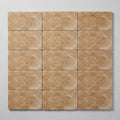 Walnut Travertine 6x12 Tumbled Travertine Tile close-up