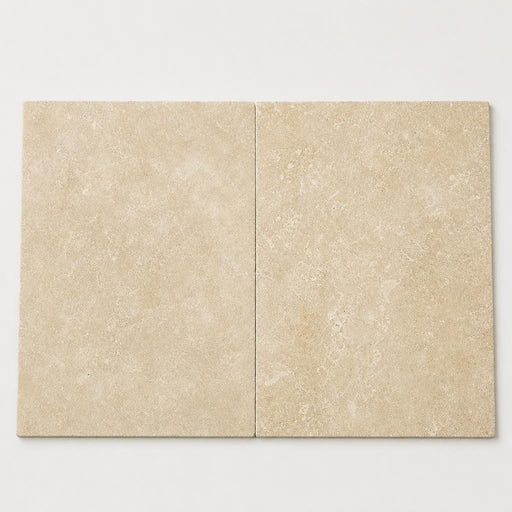 Walnut Travertine Tile 16x24 Tumbled close-up