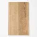 Walnut Travertine Tile 4x24 Polished close-up