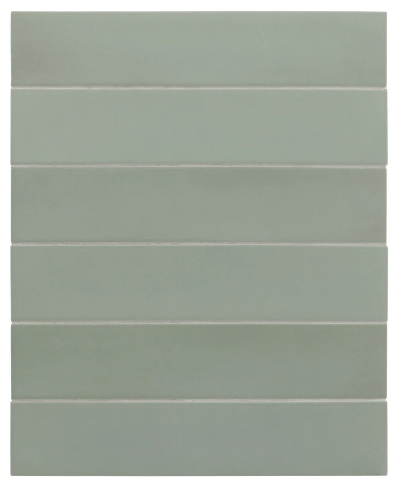 Wander Mint Green 2.5x12 Matte Porcelain Wall & Floor Tile