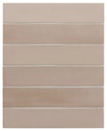 Wander Taupe Blush 2.5x12 Matte Porcelain Wall & Floor Tile