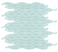 Water Light Green 1x2 Glass Mosaic