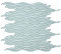 Water Turquoise 11.5x12.25 Glass Mosaic