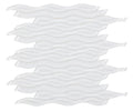Water White 11.5x12.5 Glass Mosaic