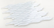 Water White 11.5x12.5 Glass Mosaic