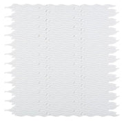 Water White 11.5x12.5 Glass Mosaic