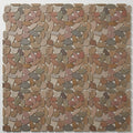 Waterbrook Brown 12x12 Jumbo Sliced Pebble Marble Mosaic 12x12_sheet close-up