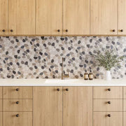 Waterbrook Malaga Bay Jumbo Sliced Pebble 12x12 Mosaic