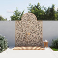 Waterbrook Tan/Brown/Cherry 12x12 Jumbo Sliced Pebble Stone Mosaic