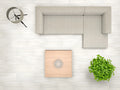 Watercolor Bianco 3.5x24 Bullnose Matte Porcelain Trim