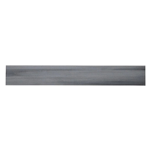Watercolor Graphite 3.5x24 Bullnose Matte Porcelain Trim