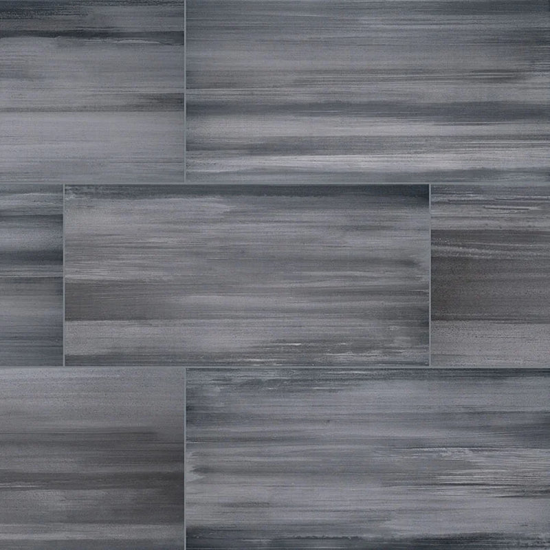 Watercolor Graphite 12x24 Matte Porcelain Tile