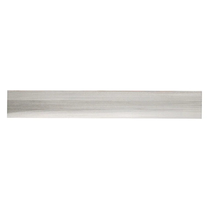 Watercolor Grigio 3.5x24 Bullnose Matte Porcelain Trim