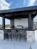 Waterjet Cologne Honed Marble Mosaic Tile