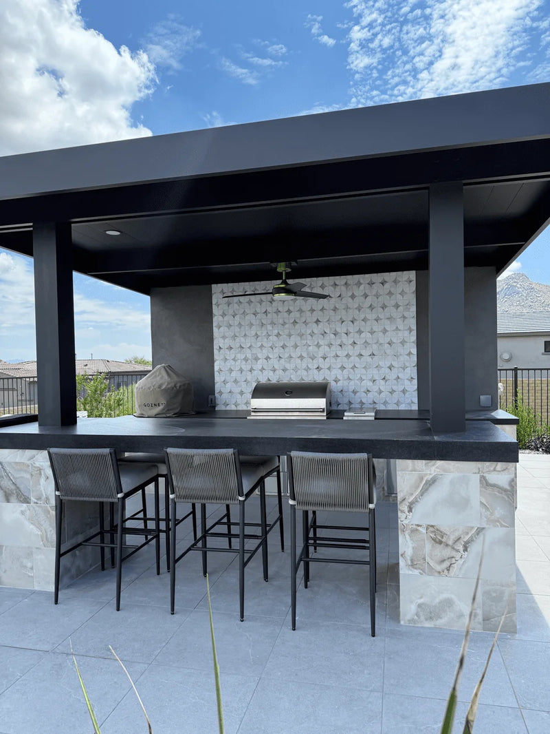 Waterjet Cologne Honed Marble Mosaic Tile