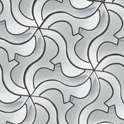 Waterjet Polypus Polished Marble Mosaic Tile
