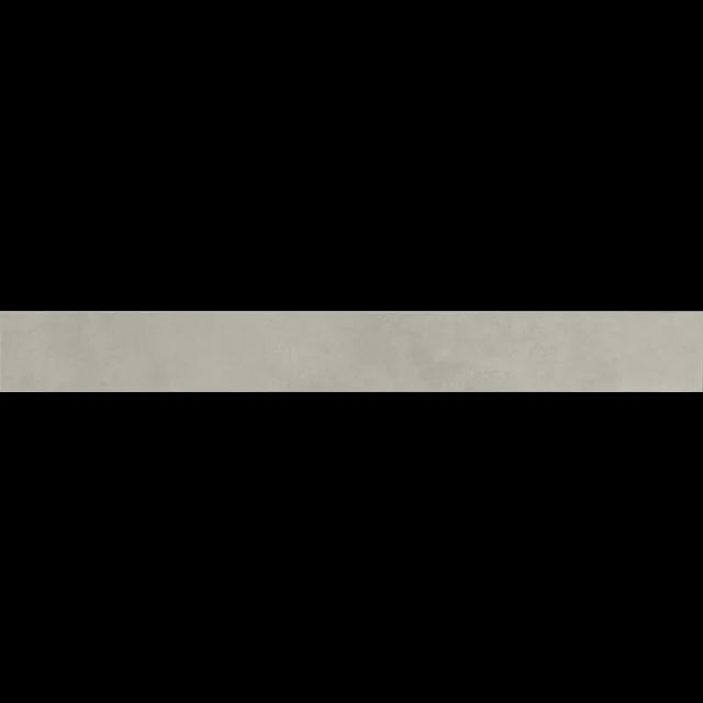 Wave Ash 24x3 Honed Bullnose Porcelain Trim