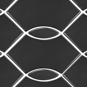 Wave Black Matte 12x12 Porcelain Mosaic Tile