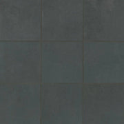 Wave Coal 12x12 Sheet 4x4 Honed Glass Mosaic Tile