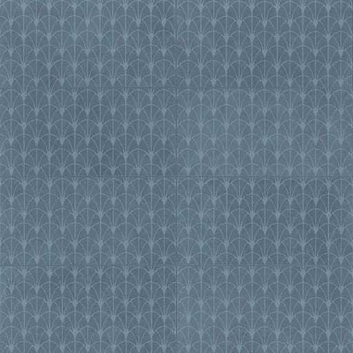 Wave Seaweed 12x24 Fan Deco Honed Ceramic Tile