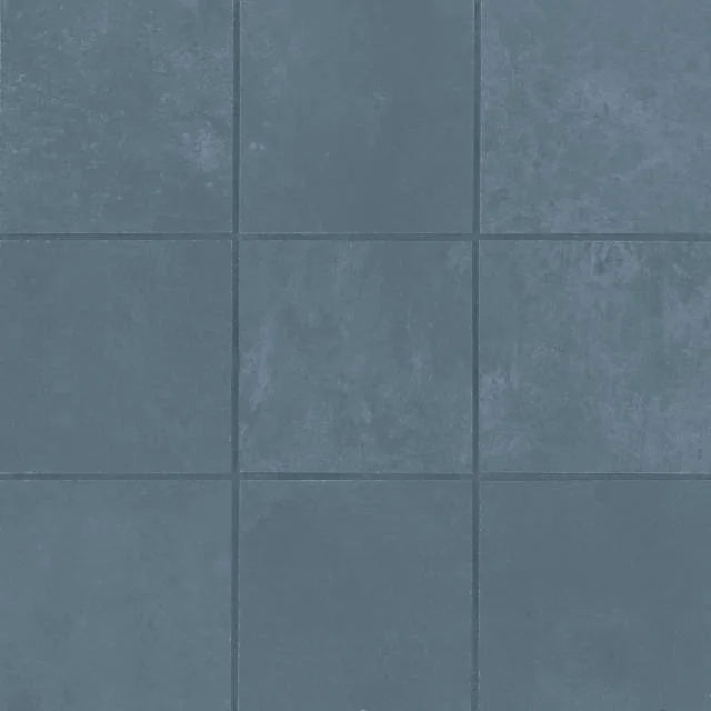 Wave Seaweed 4x4 on 12x12 Sheet Honed Glass Mosaic