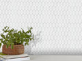 Wave White Matte 12x12 Porcelain Mosaic Tile
