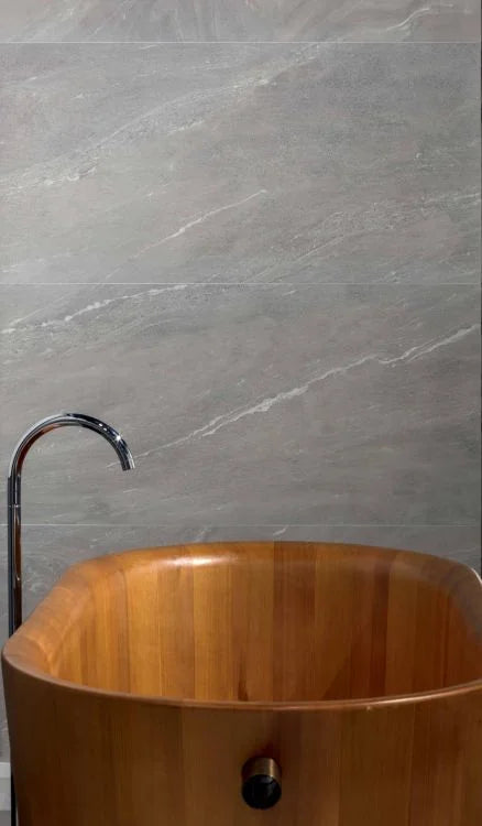 Waystone Grey 24x48 Porcelain Tile