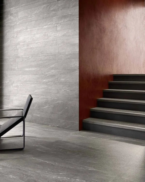 Waystone Grey 24x48 Porcelain Tile