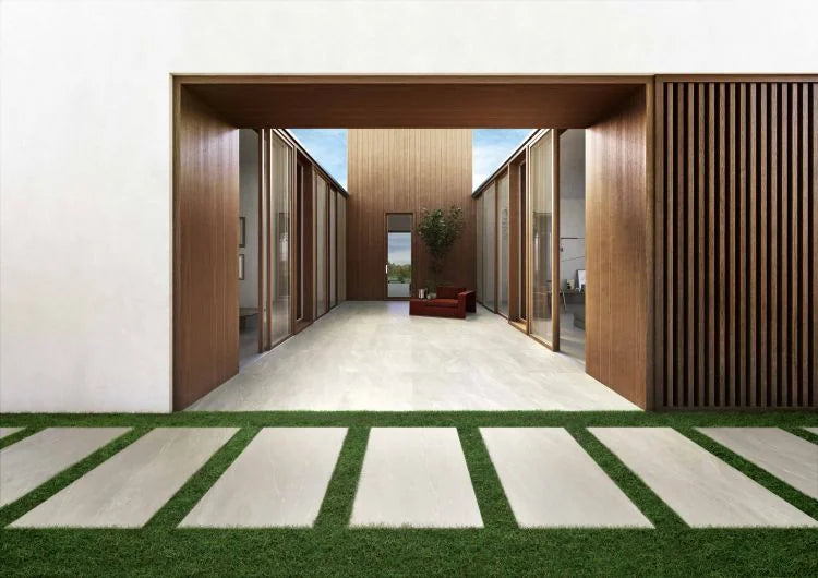 Waystone Light 24x48 Stone Look Porcelain Tile