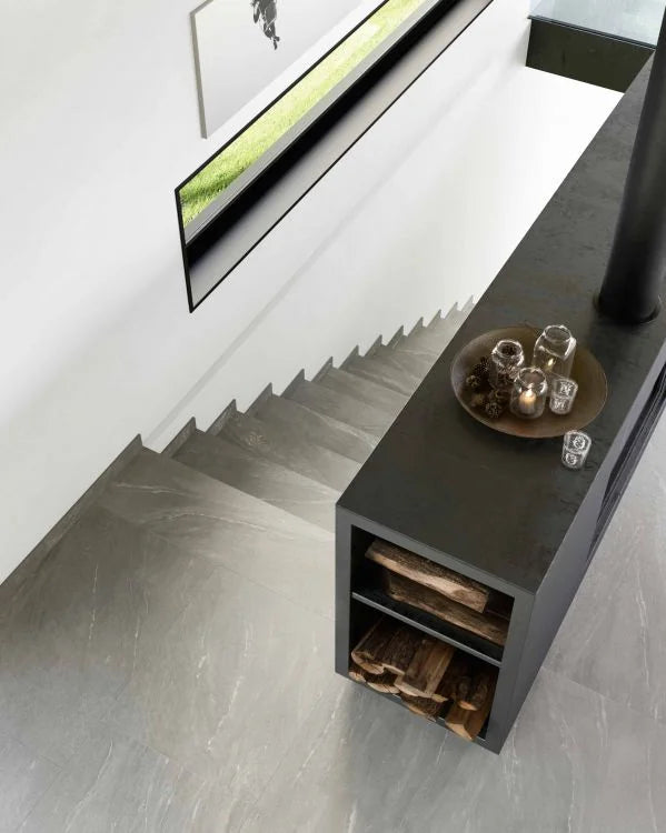 Waystone Pearl 24x24 Stone Look Porcelain Tile