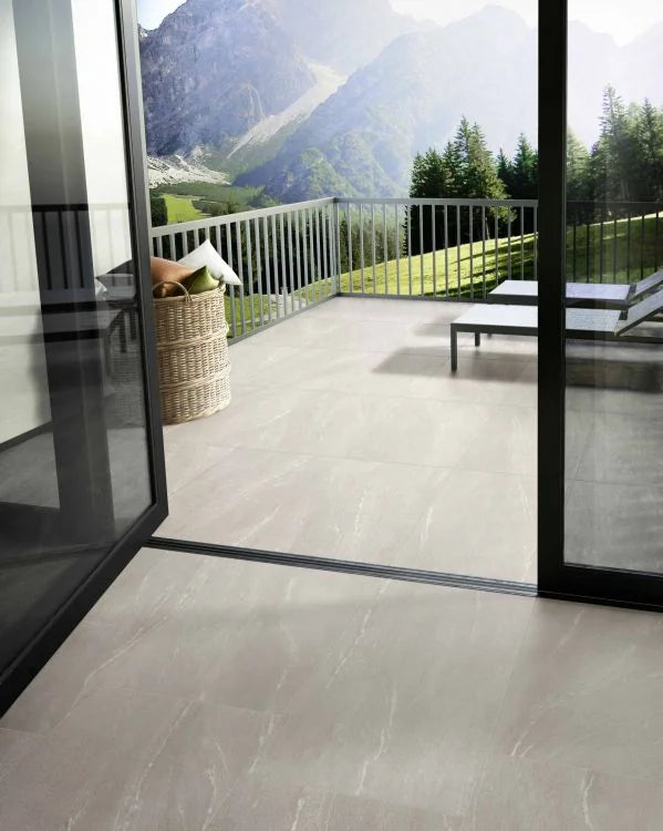 Waystone Pearl 24x48 Stone Look Porcelain Tile