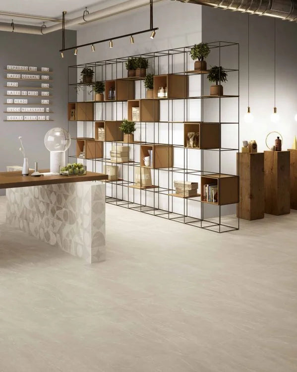 Waystone Sand 24x36 Stone Look Porcelain Tile
