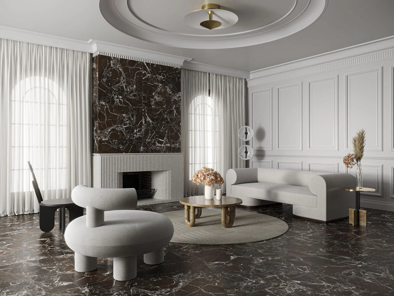 Absolute Brown Up 35x35 Glazed Porcelain Tile