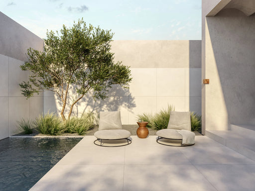 LM Concrete Off White MC 48x48 Porcelain Tile