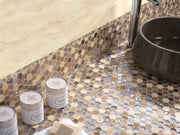 Melina 11.42x11.81 Glass Mosaic