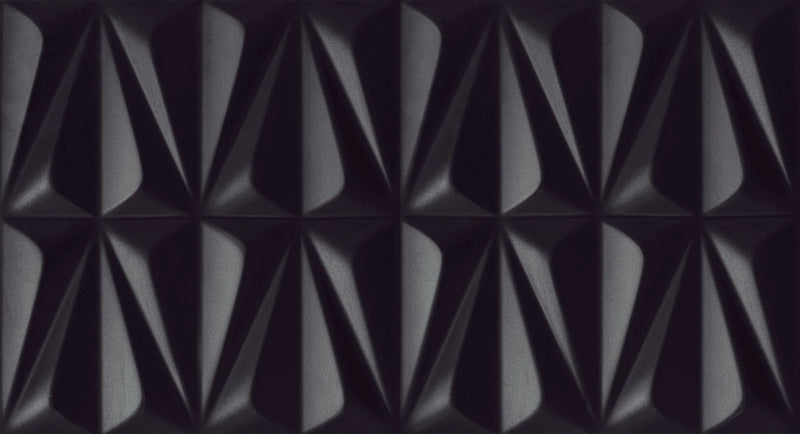 Ludo Black AC 12x24 Ceramic Wall Tile